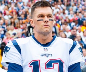 Quarterback Tom Brady in 2019